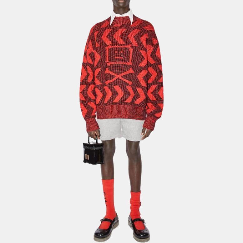 Кофта Acne Studios FW22 Face - изображение 4