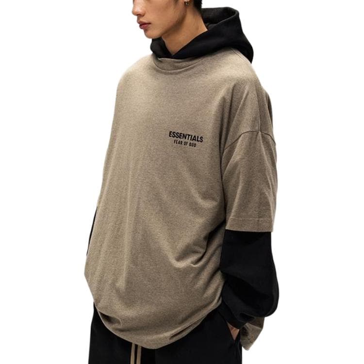 Футболка Fear of God Essentials FW24 Holiday Core Crewneck T-Shirt Deep Fog Grey - изображение 4