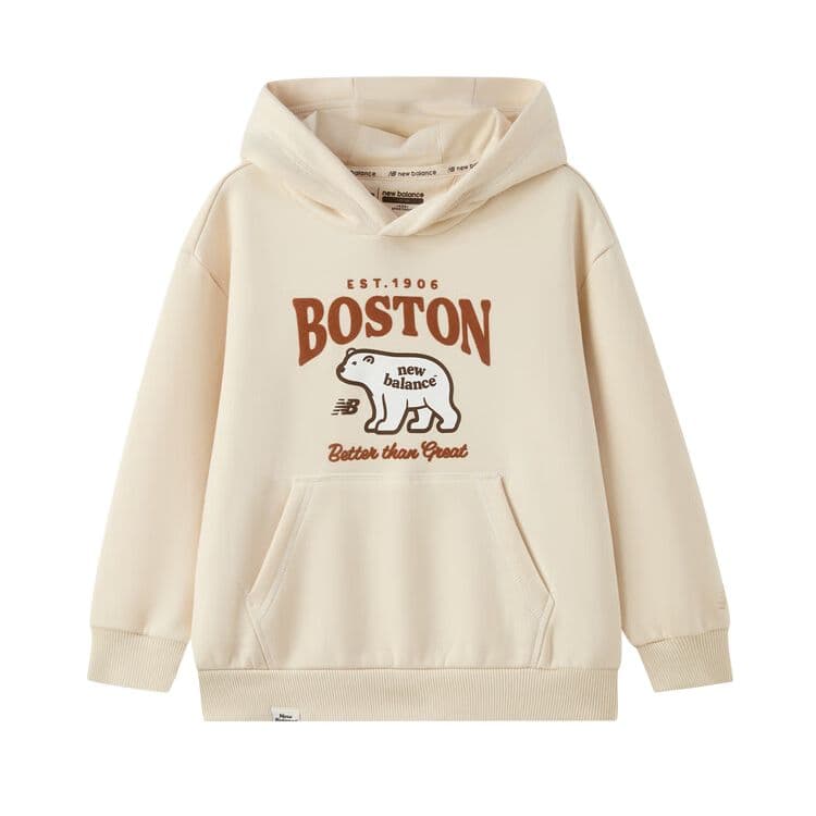 Кофта New Balance Крем KIDS Свитшоты - изображение 1