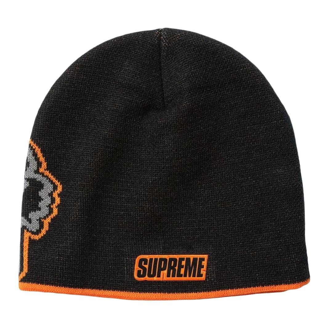 Шапка Supreme Шапки-бини Унисекс Черный Белый - изображение 2