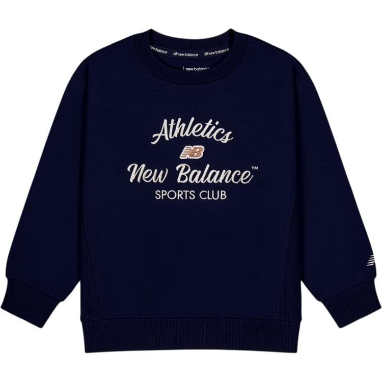 New Balance Темно-синие Толстовки для детей - изображение 1