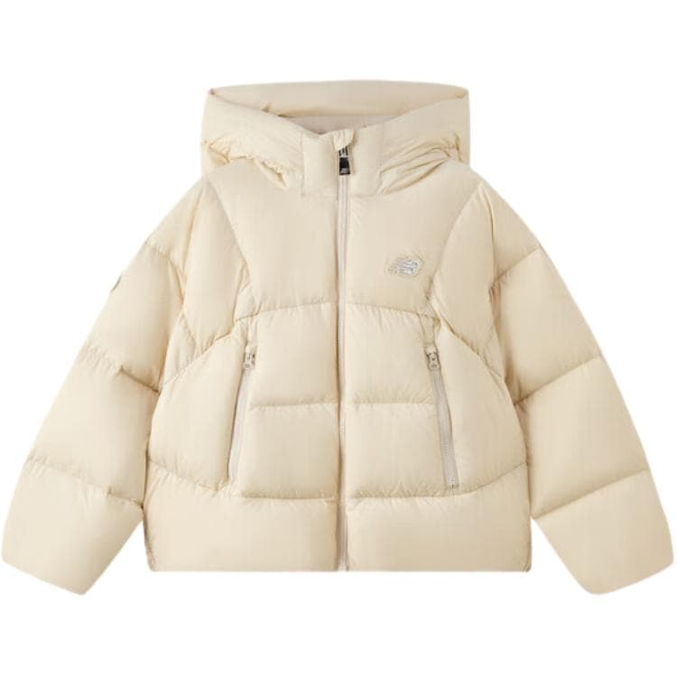 New Balance Light Beige Kids Down Jackets - изображение 1