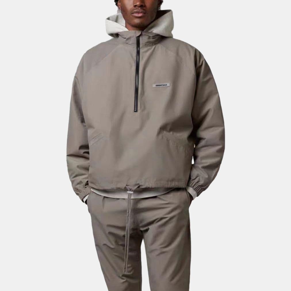 Куртка Fear of God Essentials Track Jacket Taupe Logo - изображение 2