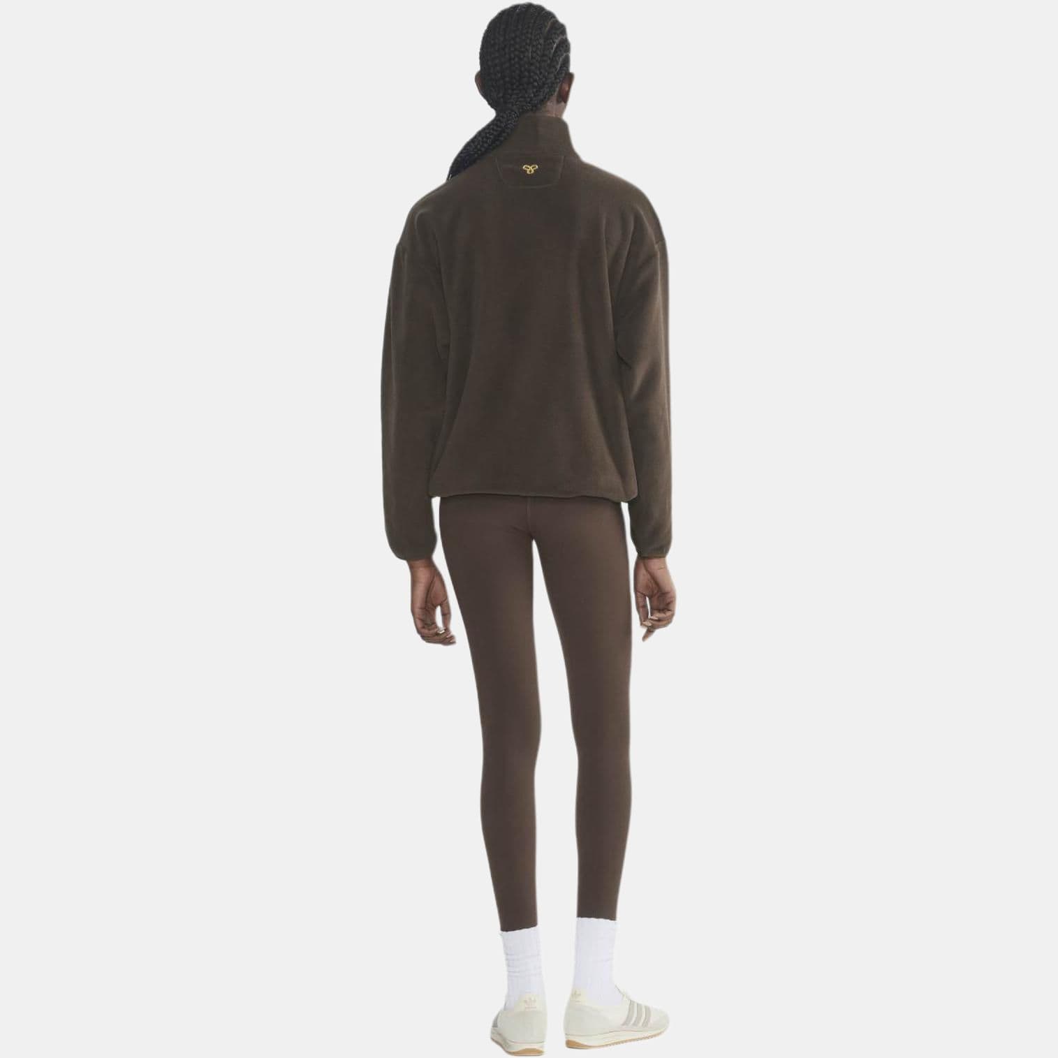 Худи ARITZIA Золотистый Polartec 200 1/4 молния Охват бедер Толстовка Женское - изображение 4