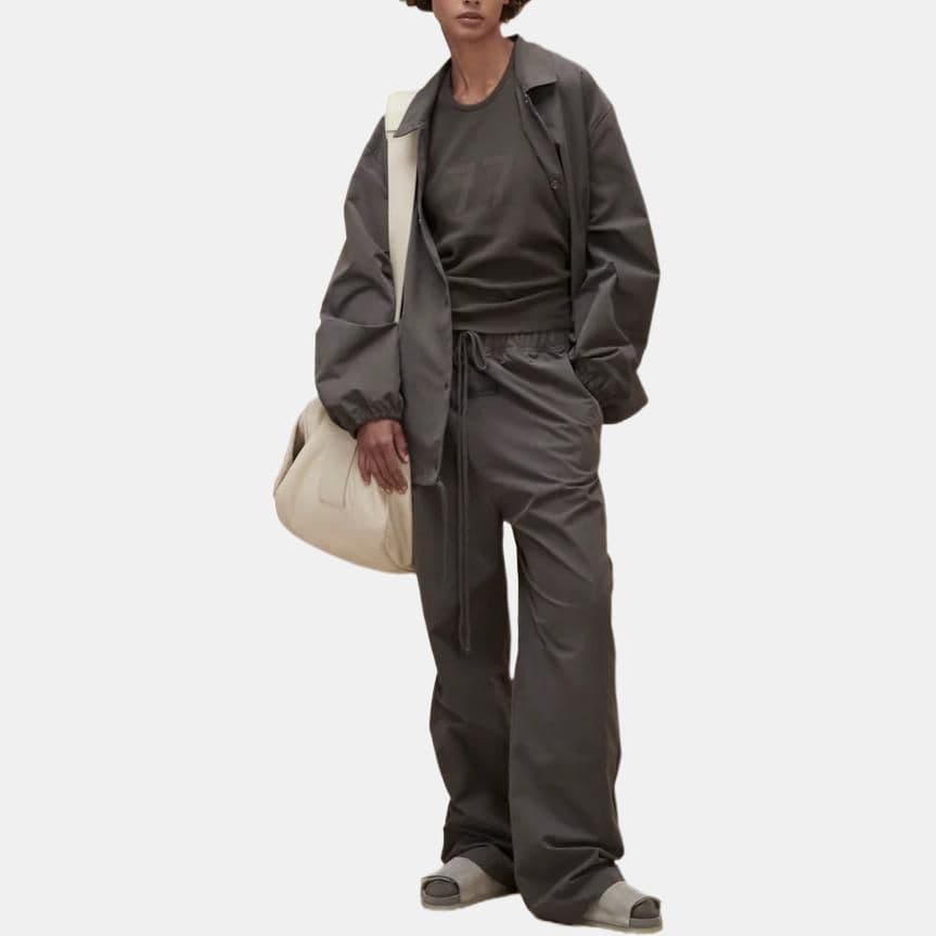 Куртка Fear of God Essentials Coaches Jacket Off Black - изображение 3