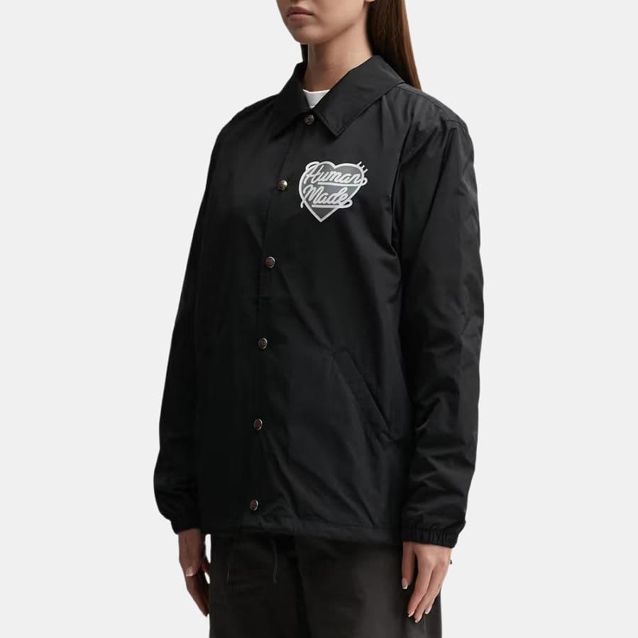 Куртка HUMAN MADE SS22 Coach Jacket Black Logo - изображение 3