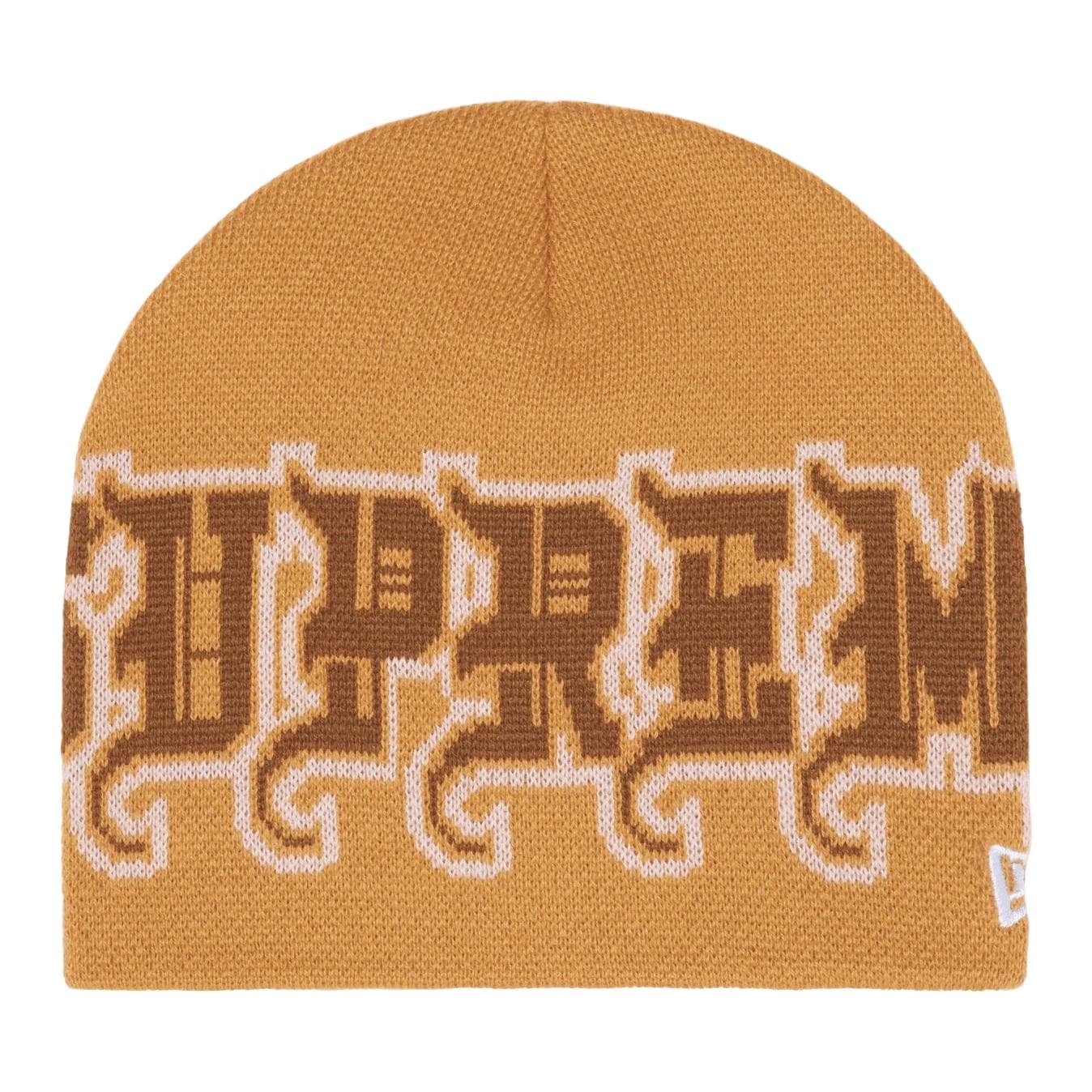 Шапка Supreme X New Era Акриловые Шапки Унисекс Морской Синий Коричневый Красный Белый Светло-Синий Черный - изображение 5