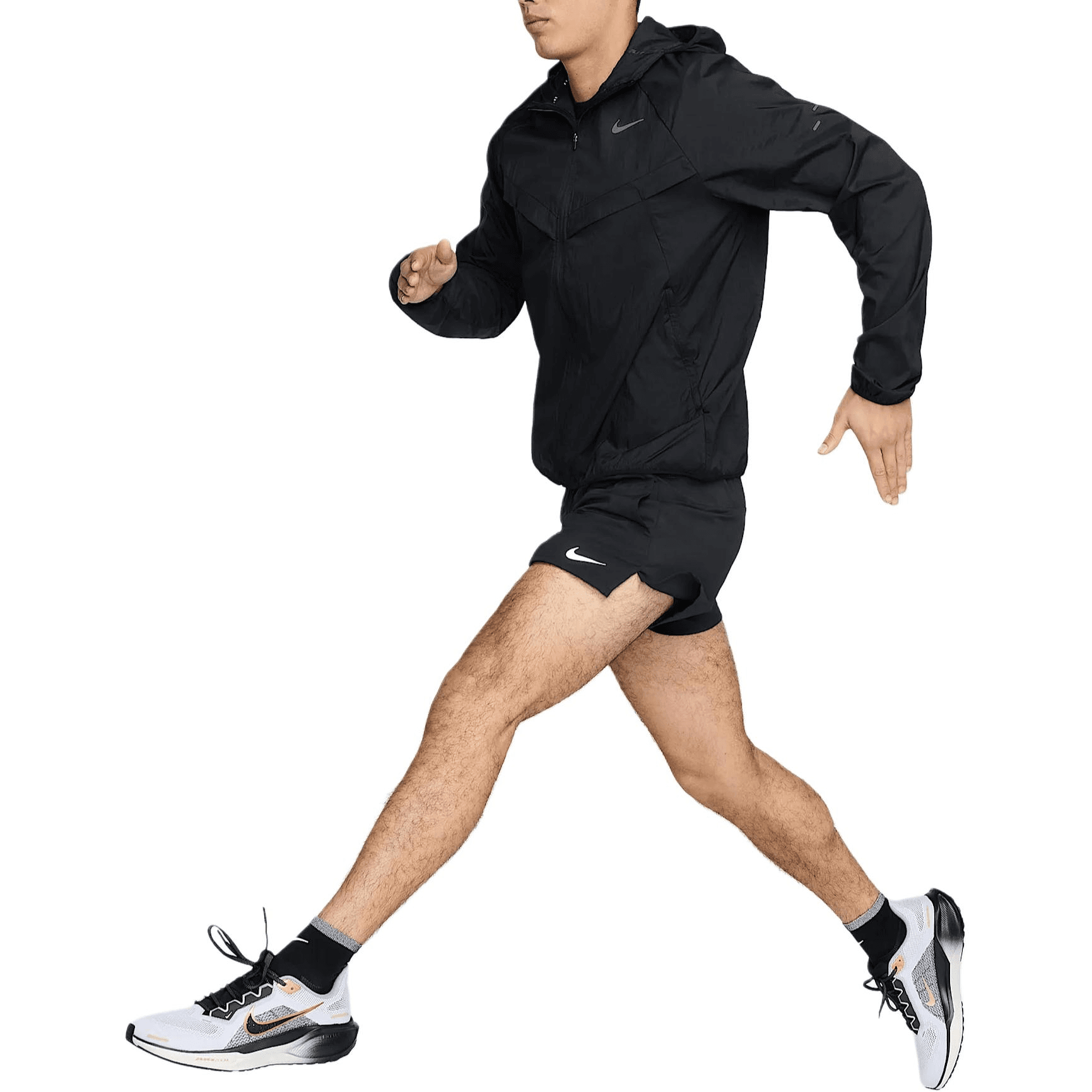 Куртка NIKE Куртки Пальто Мужской Черный - изображение 5