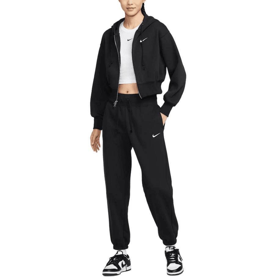 Куртка Nike Куртки и Пальто Женские Черные - изображение 6
