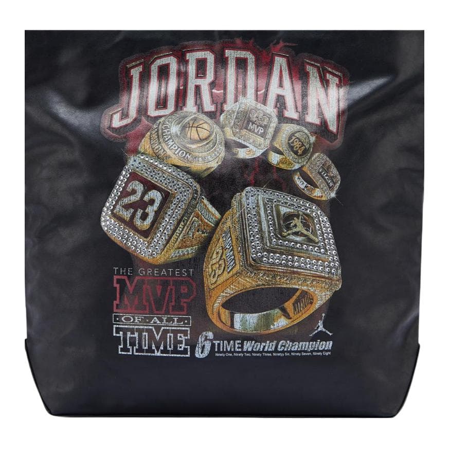 Мини-сумка Jordan Синтетическая кожа Плечевая сумка Унисекс Черная - изображение 5