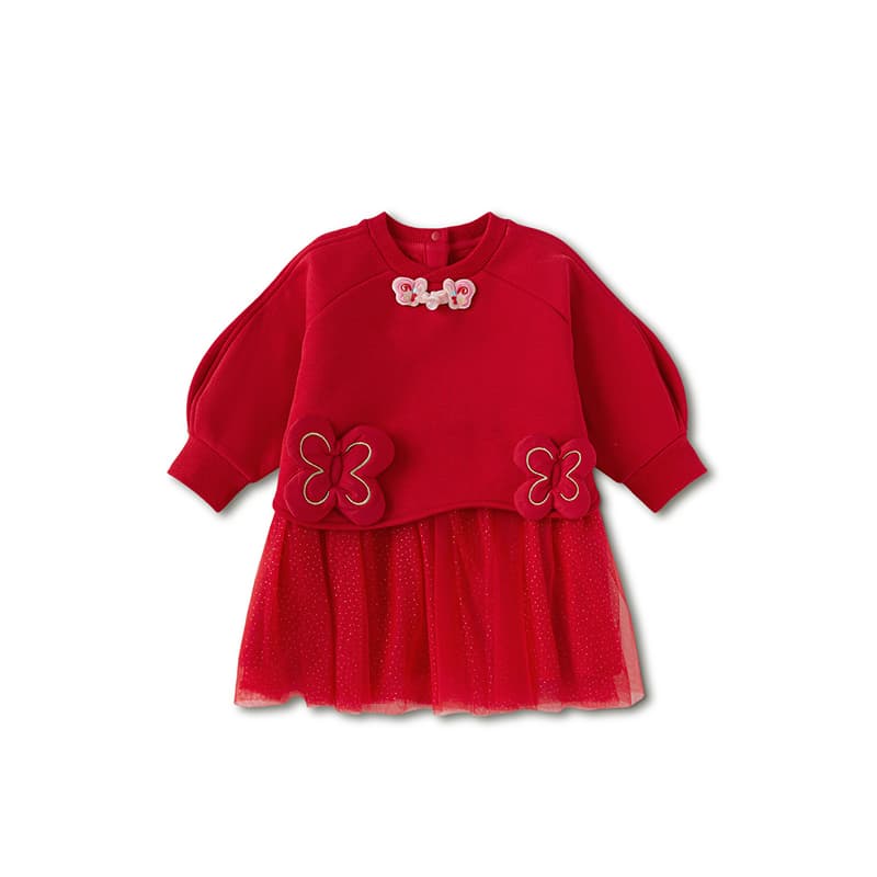 Balabala Китай Красный 60611 Kids Платья - изображение 1
