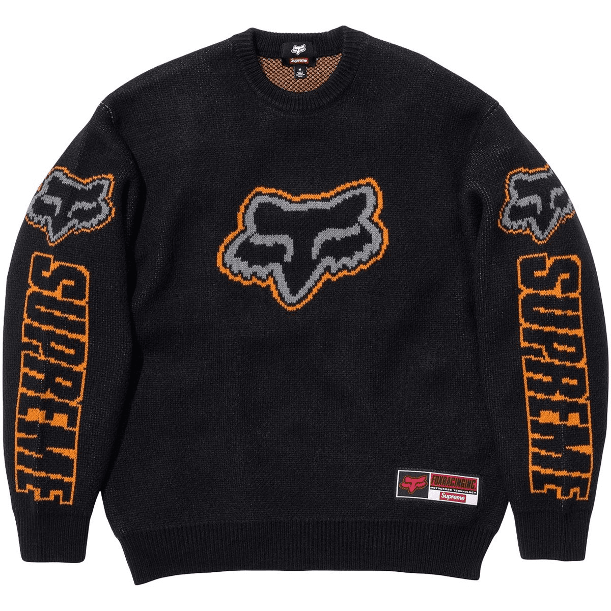 Кофта Supreme X FOX RACING FW25 WEEK9 Свитер Унисекс - изображение 1