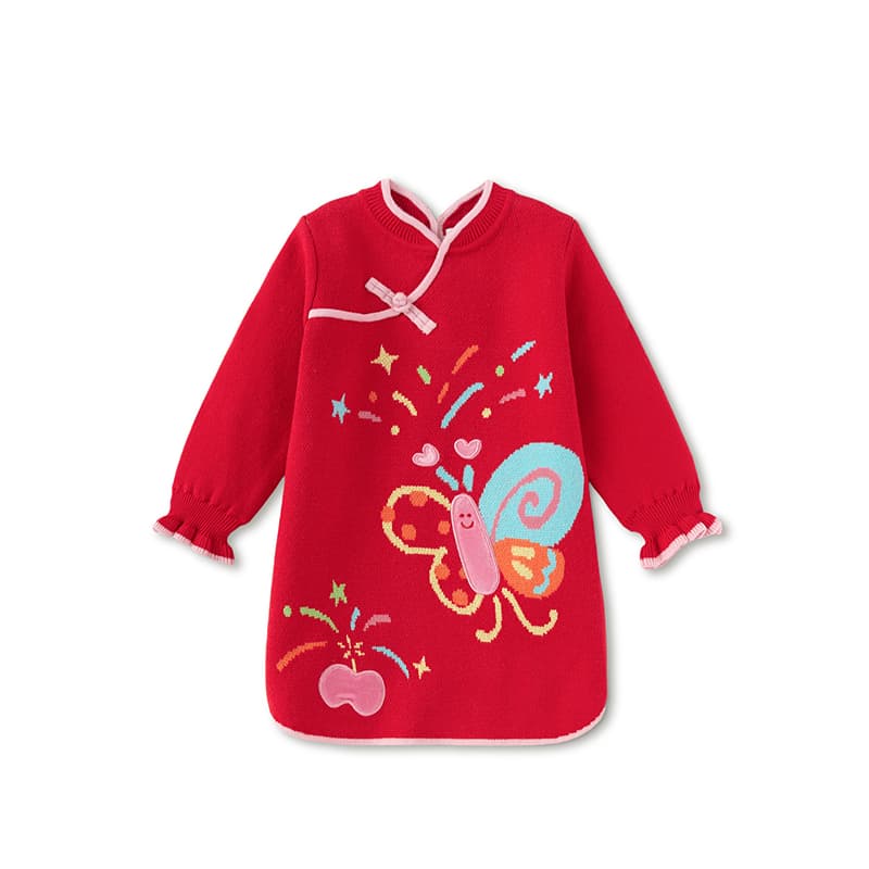 Balabala Красный тон 00366 Kids Платья - изображение 1