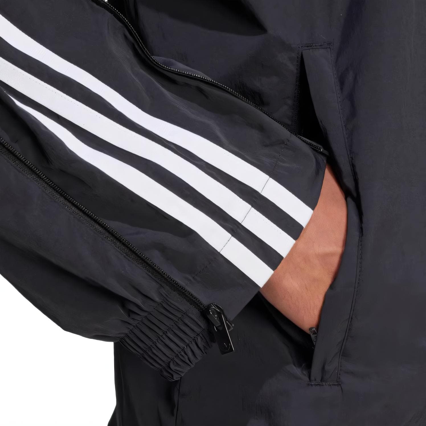 Куртка Adidas Originals ADILENIUMSUPERSTAR Куртка Мужская Черная - изображение 3