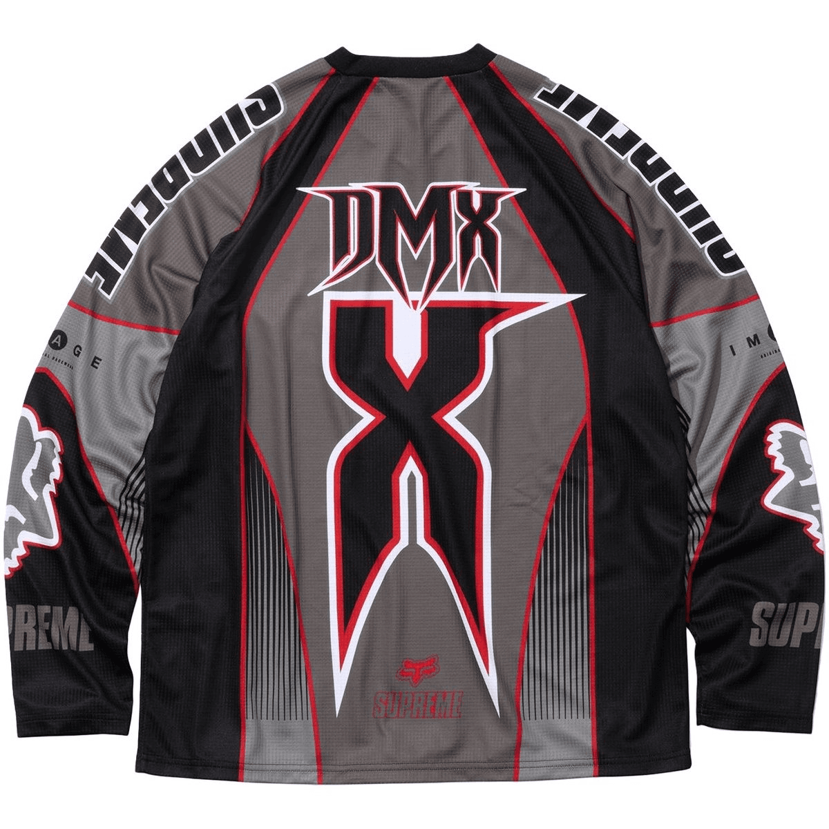 Supreme X FOX RACING FW25 WEEK9 DMX Джерси Велосипедная одежда Унисекс - изображение 2