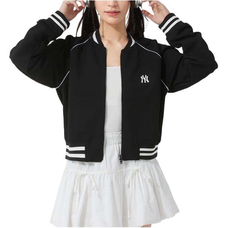 Куртка mlb Varsity New York Yankees Куртка Женские Черный - изображение 3