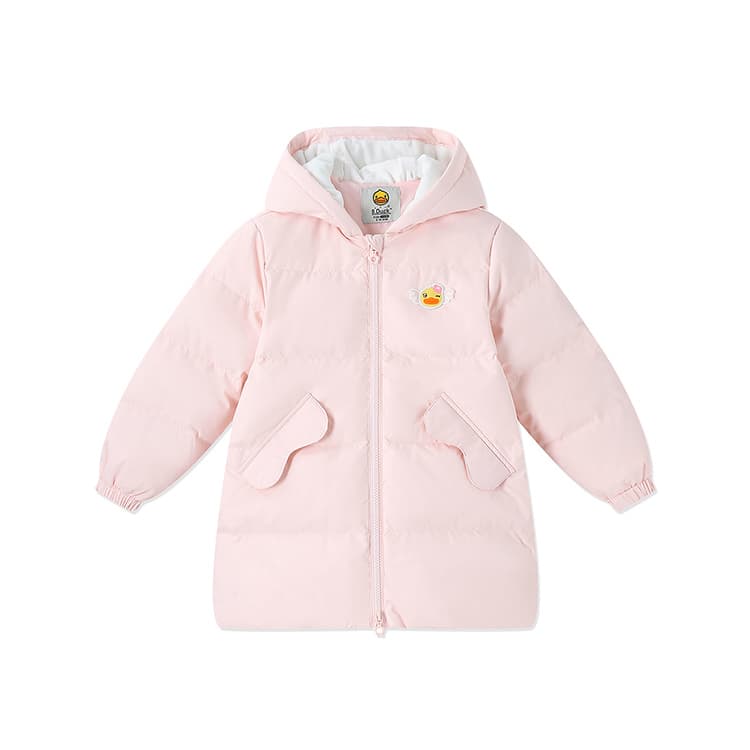 B.Duck Пуховик Розовый для детей 3-7 лет - изображение 1