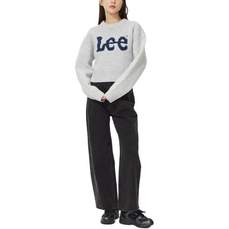 Кофта Lee Трикотаж Женский Светло-Серый - изображение 4