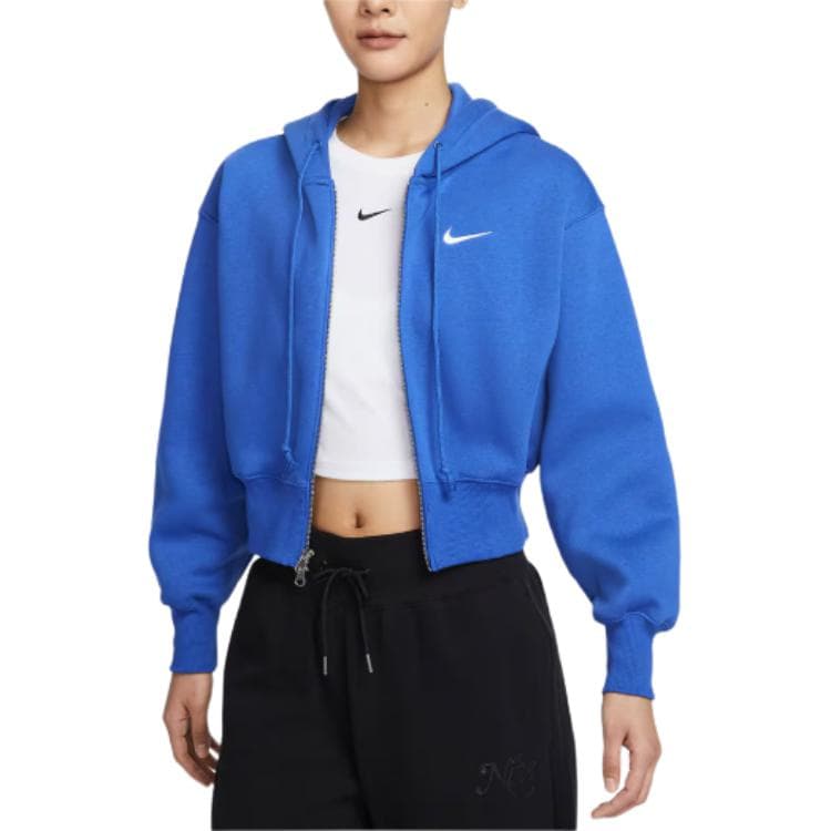 Куртка Nike Swoosh Куртки и Пальто Женские Синие - изображение 4