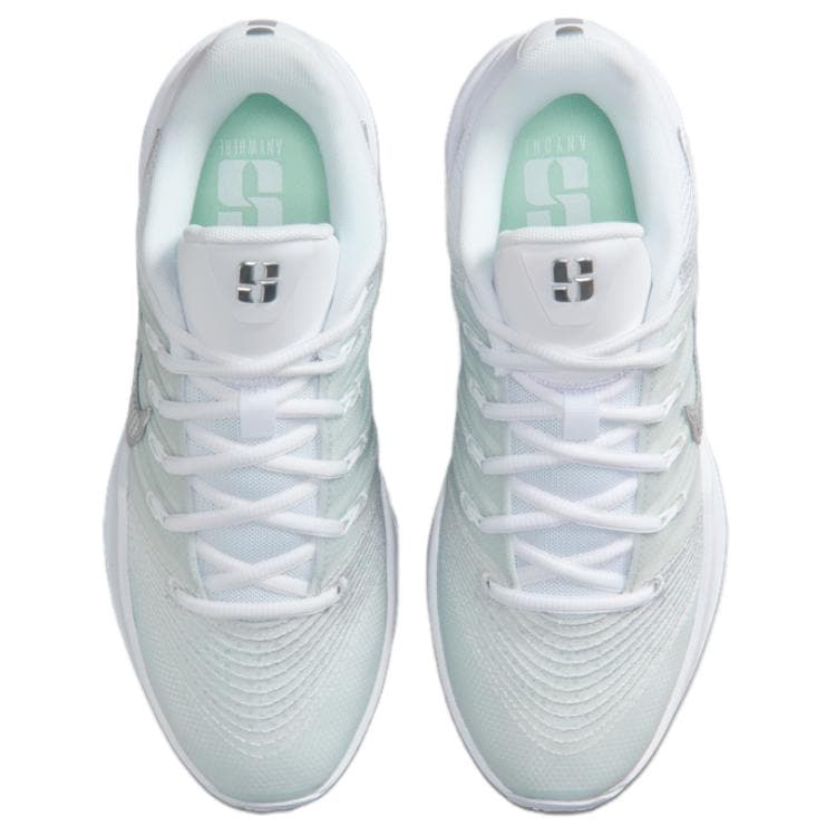 Кроссовки для баскетбола Nike Sabrina 3 Поддержка Отскок Сцепление Баскетбольные кроссовки Женские Белый Зеленый - изображение 4