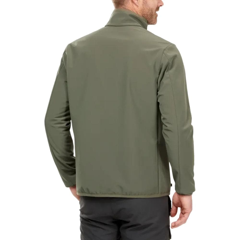 Куртка DECATHLON MT100 FORCLAZ WINDWARM Куртки и пальто Мужской Хаки Угольный серый - изображение 2