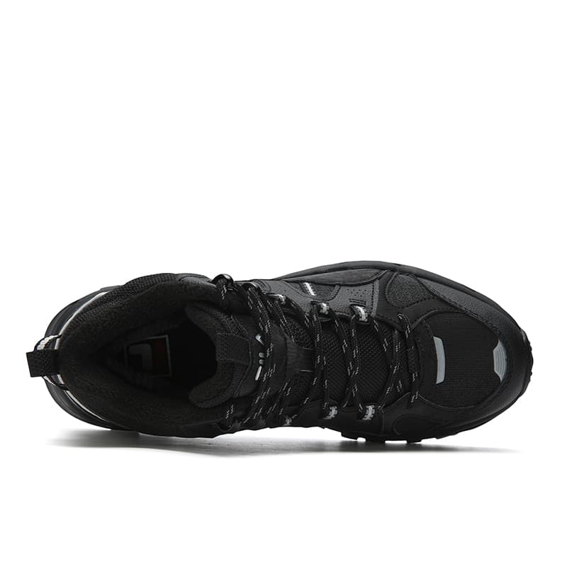 Кроссовки FILA TREK 1S MID WE Устойчивый к истиранию Тепловой Повседневная Обувь Женская Черная - изображение 4