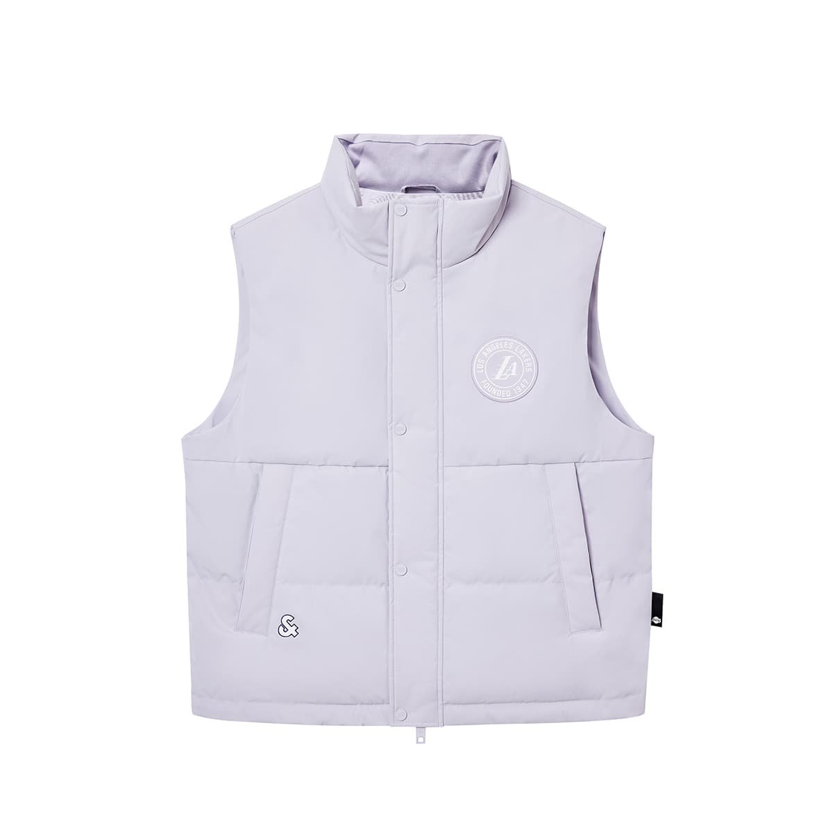 Куртка JACK&JONES x Коллекция NBA Осень и зима Спортивный стиль Универсальный Повседневный Воротник-стойка Удобный Пуховый жилет Мужской - изображение 1