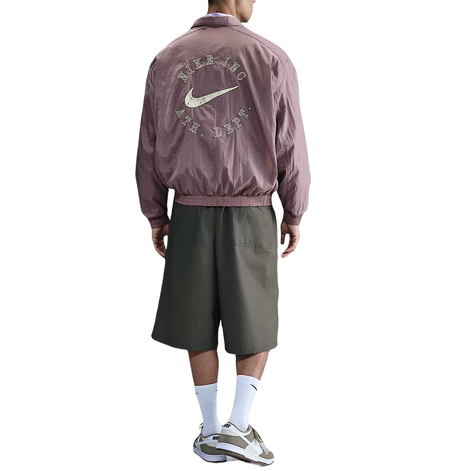 Куртка Nike Клуб Куртка Мужская Серый Розовый - изображение 2