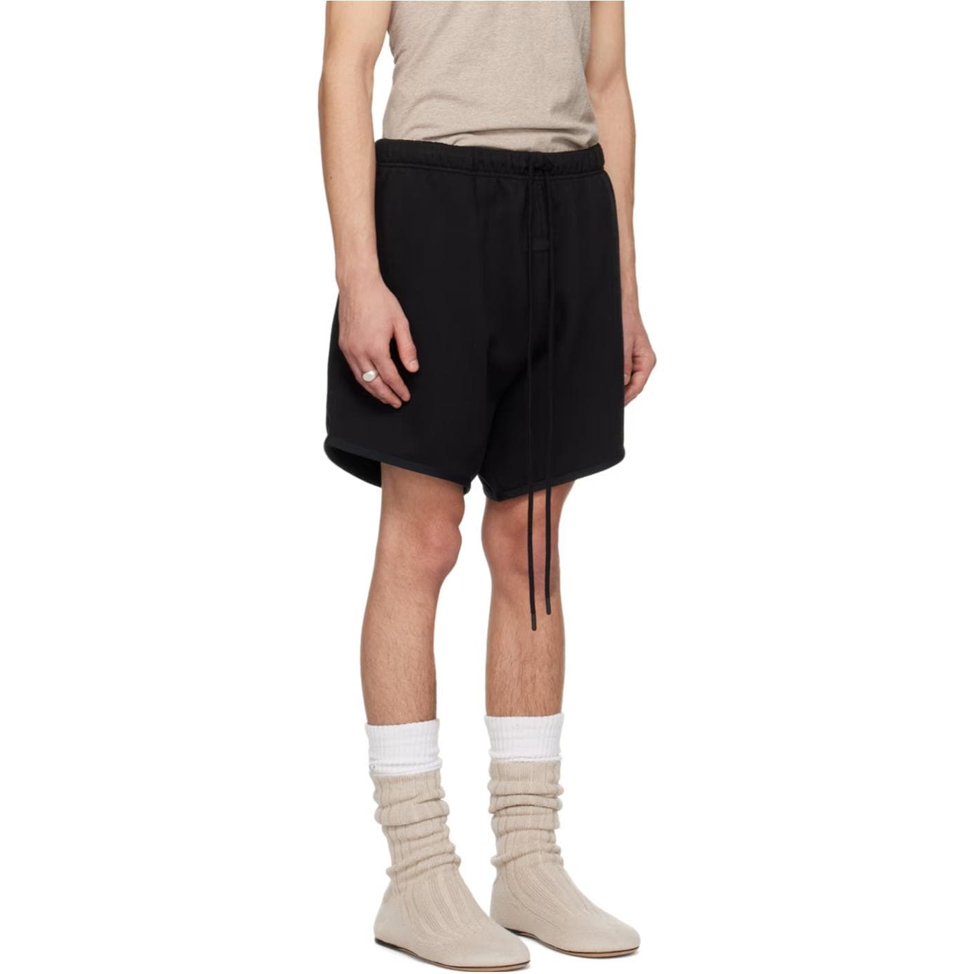 Шорты Fear of God Essentials Sweat Shorts Jet Black - изображение 4