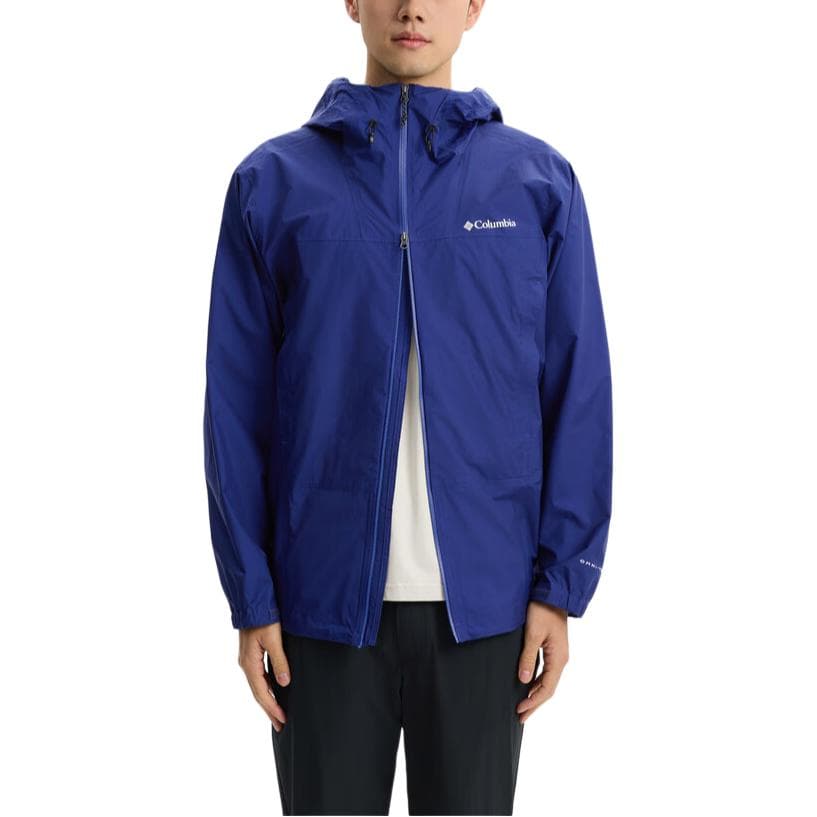 Демисезонная куртка COLUMBIA Ветровка Унисекс Синий - изображение 2