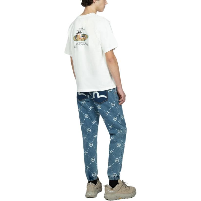 Футболка EVISU LogoT - изображение 5