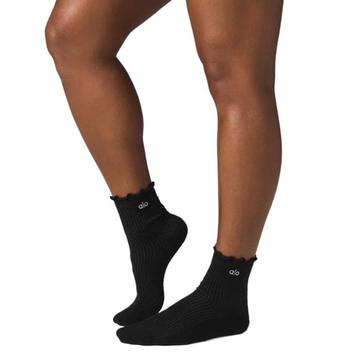 Носки Носки Alo Yoga Lettuce Edge Sock High-Top для женщин - изображение 3