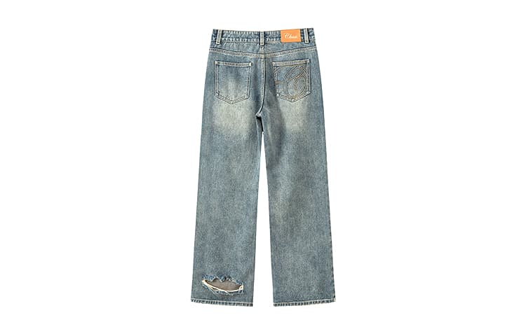 Джинсы CHUU Medium Denim Blue Women's Jeans CHUU Средний деним синий женский джинсы - изображение 2