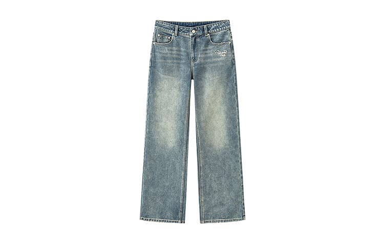 Джинсы CHUU Medium Denim Blue Women's Jeans CHUU Средний деним синий женский джинсы - изображение 1