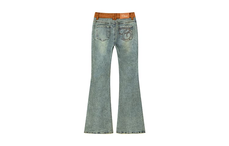 Джинсы CHUU Medium Denim Blue Women's Jeans CHUU Средний деним синий женский джинсы - изображение 2