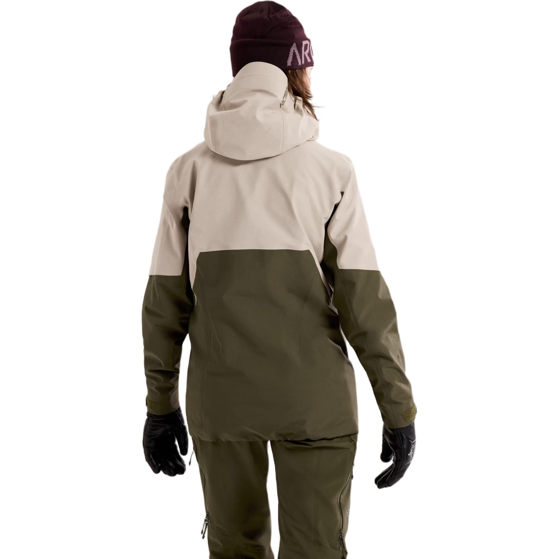 ARC'TERYX Rush Ветровка Женская Зеленая Абрикосовая - изображение 6