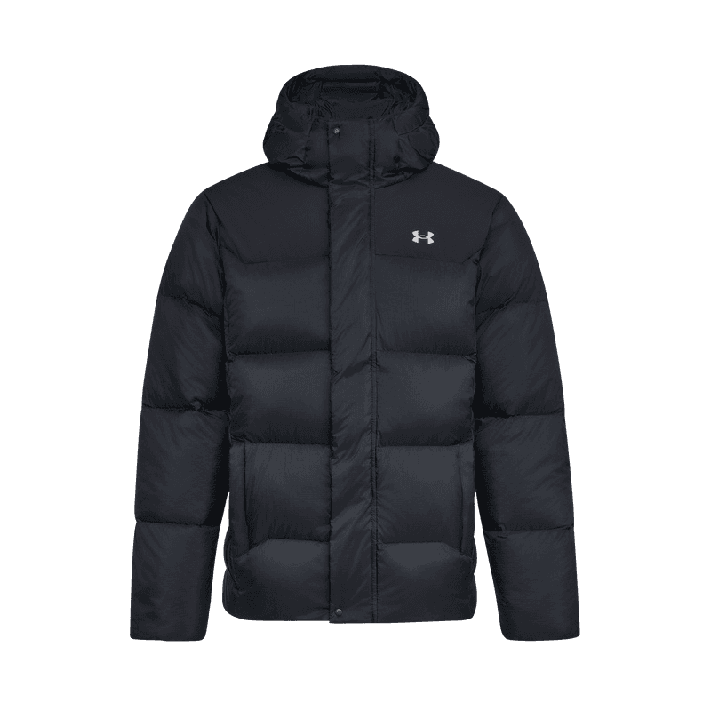 Зимняя куртка Under Armour fw25 Пуховик Унисекс Черный - изображение 1