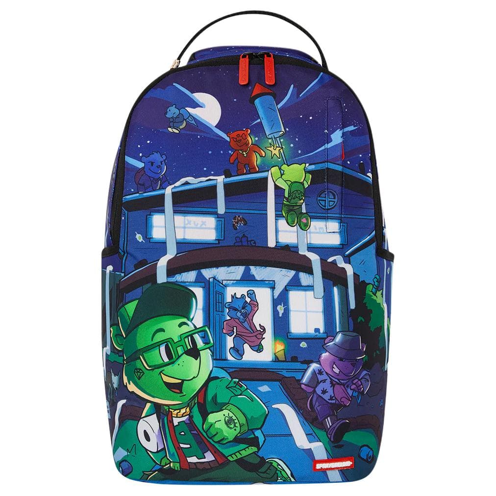 Рюкзак SPRAYGROUND Рюкзак из полиэстерового волокна Унисекс Синий и Многоцветный - изображение 1