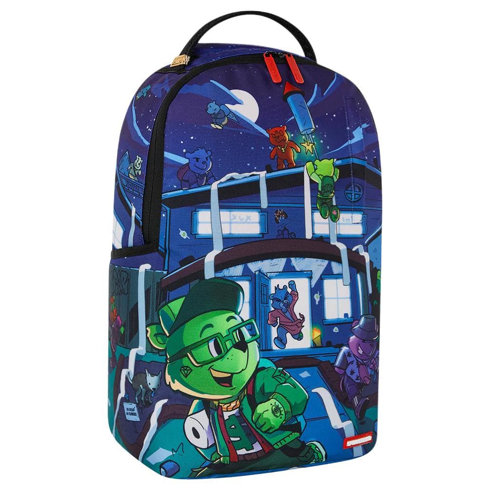 Рюкзак SPRAYGROUND Рюкзак из полиэстерового волокна Унисекс Синий и Многоцветный - изображение 2