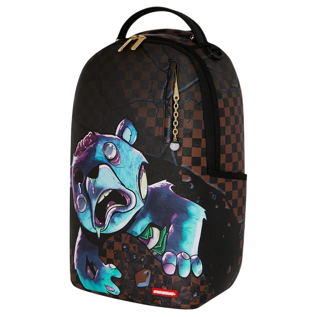 Рюкзак SPRAYGROUND Рюкзак из искусственной кожи унисекс коричневый и синий - изображение 3
