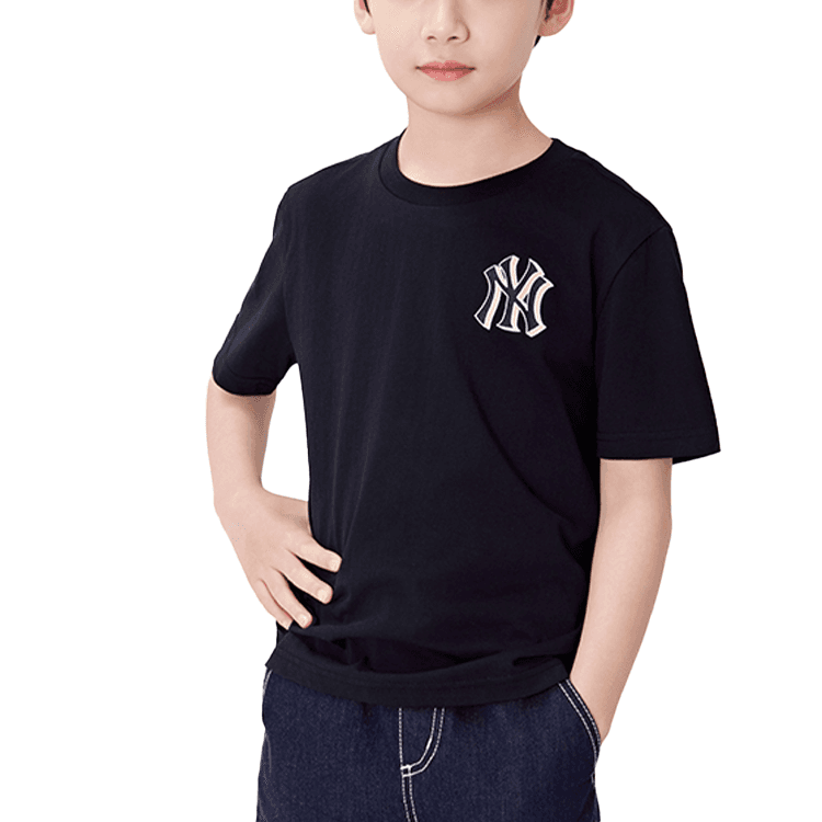 Футболка mlb Classic Monogram New York Yankees Футболка SS25 Черный Детский - изображение 3