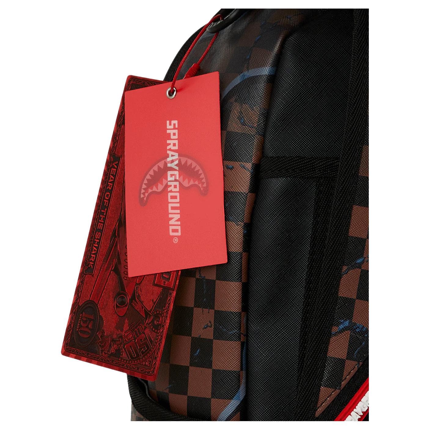 Рюкзак SPRAYGROUND Рюкзак из искусственной кожи унисекс коричневый и синий - изображение 9
