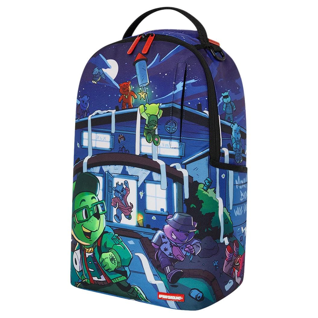 Рюкзак SPRAYGROUND Рюкзак из полиэстерового волокна Унисекс Синий и Многоцветный - изображение 3