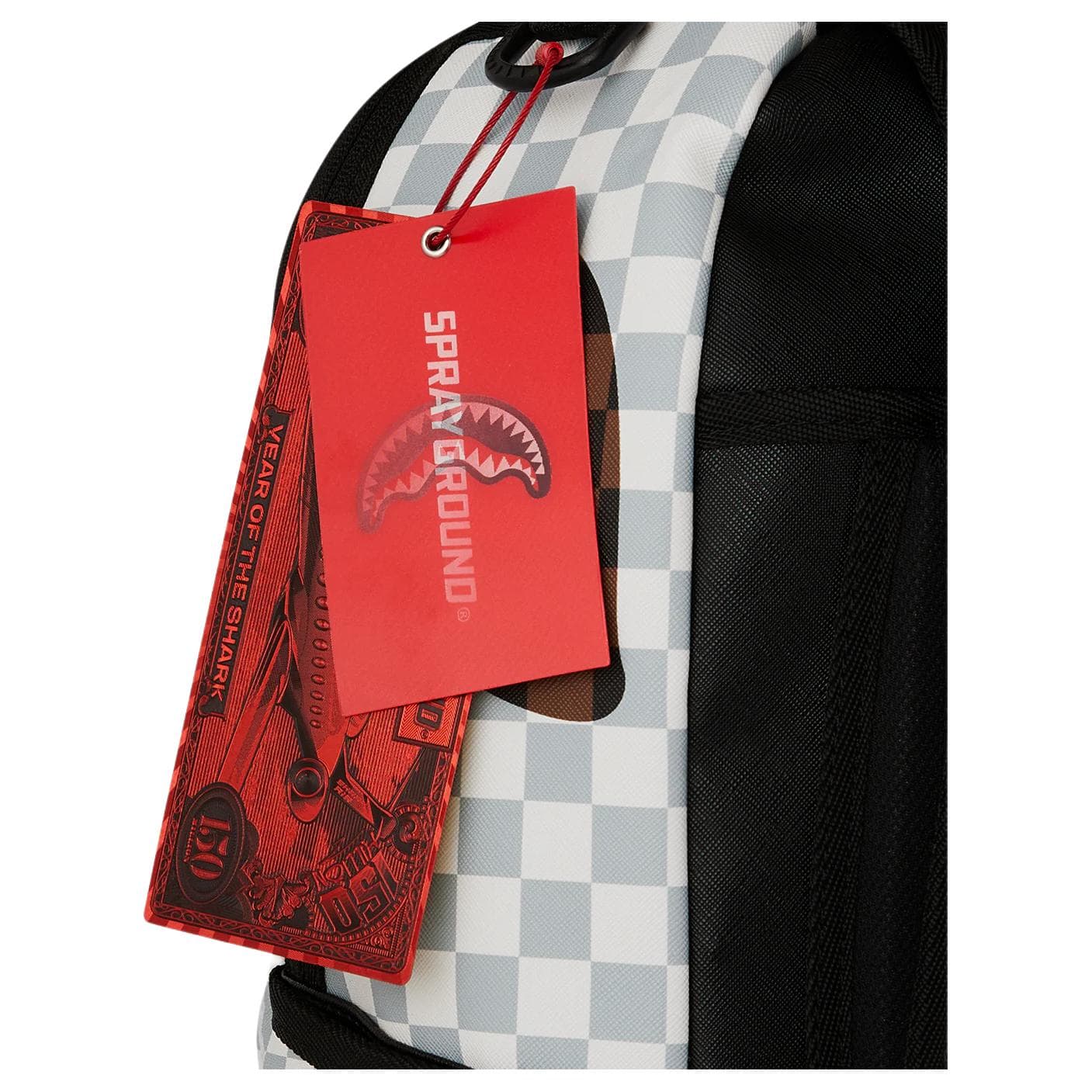 Рюкзак SPRAYGROUND Рюкзак из искусственной кожи унисекс белый и коричневый - изображение 9