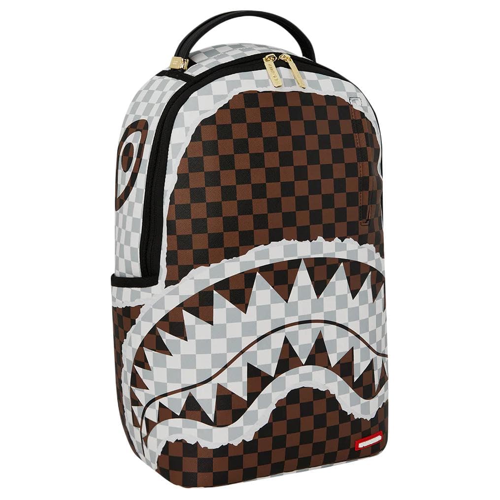 Рюкзак SPRAYGROUND Рюкзак из искусственной кожи унисекс белый и коричневый - изображение 2