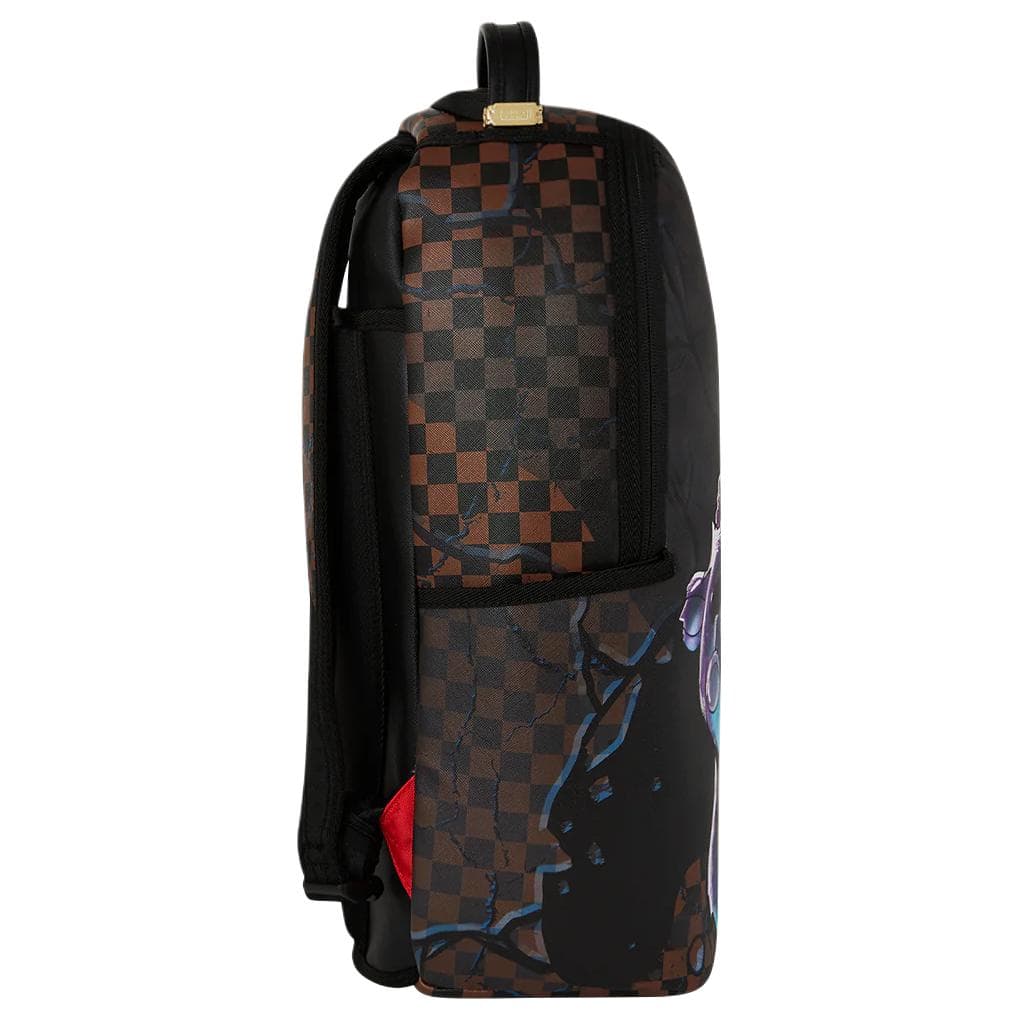 Рюкзак SPRAYGROUND Рюкзак из искусственной кожи унисекс коричневый и синий - изображение 4