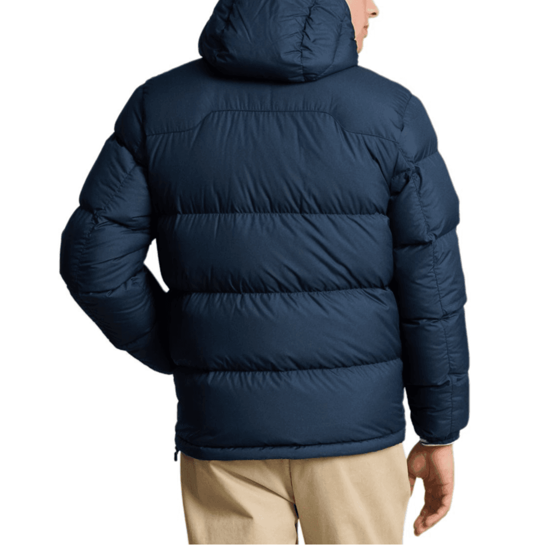 Зимняя куртка Polo Ralph Lauren FW24 Пуховик Мужской Темно-Синий - изображение 3