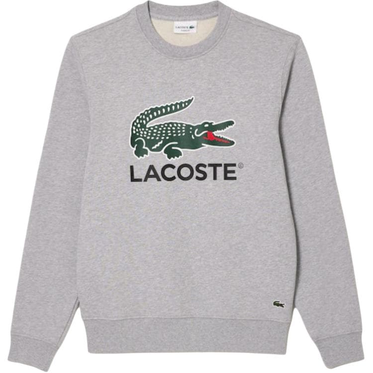 Кофта LACOSTE Серый Китай Камень CCA Мужские Свитшоты - изображение 1