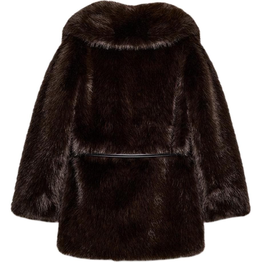 ZARA Collaboration Коричневые Женские Бархатные Куртки - изображение 2