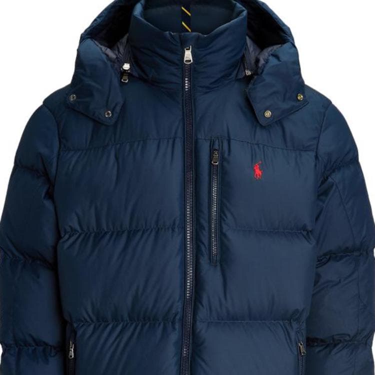 Зимняя куртка Polo Ralph Lauren FW24 Пуховик Мужской Темно-Синий - изображение 6